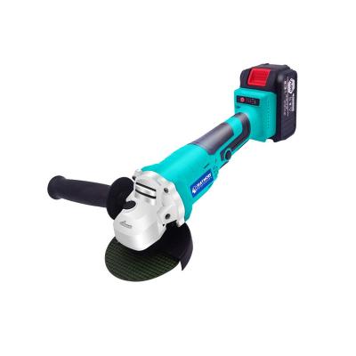 China Waymore Large Structural Grinding for Cleaning or Portable Beveling Machine- Professional 48V 100MM Lithium Battery Electric Cordless Angle Grinder for sale