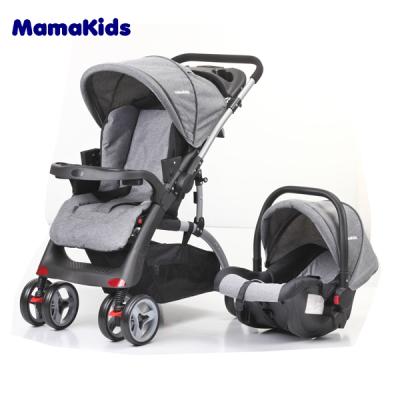 China High Quality Polyester Mamakids K-98KC Cheap Price Landscape Baby Stroller Luxury Pram 2 In 1 for sale