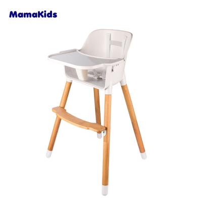 China Eco-friendly And Multifunctional Wooden Baby Eating Umpire Chair With EN14988 for sale