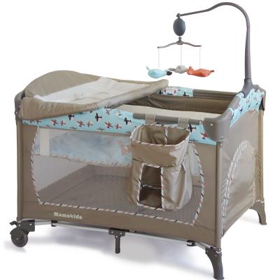 China Mamakids H29 Playpen Plastic Adjustable Luxury Baby Cradle Bed With Low Price for sale