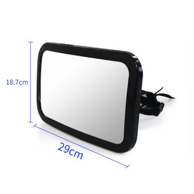 China Acrylic+plastic backseat mirror hot sale Amazon baby car mirror baby car rear seat baby mirror for sale