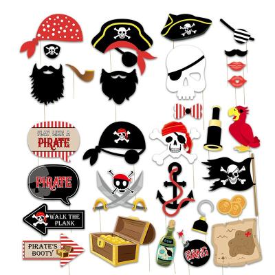 China Wholesale Party Pirate Photo Booth Propspcs 30pcs Camera Photo Props Party Supplies Props Photo Booth for sale