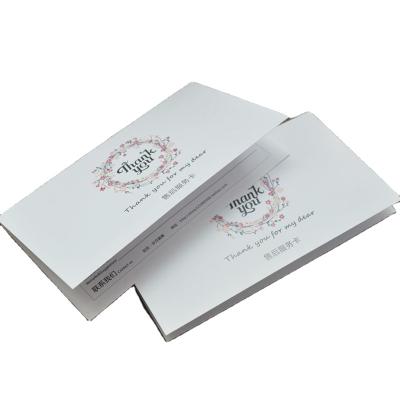 China Custom Paper Greeting Thank You Postcard Business Congraduction Card Printing Recycled Paper Card for sale