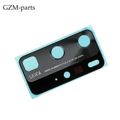 China 100%new GZM-parts back camera cover FOR HUAWEI P40 PRO REAL REAR CAMERA GLASS LENS with adhesive for P40 pro for sale