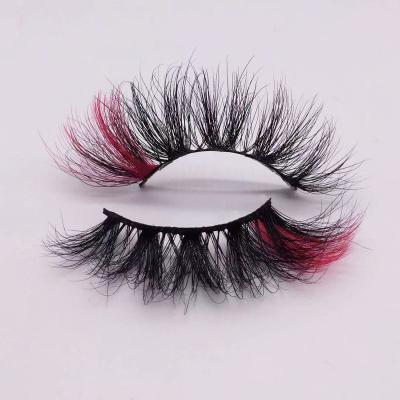 China Natural Soft Eyelash 2022 hot eyelash batch eyelash tuft high quality 25 mm for sale