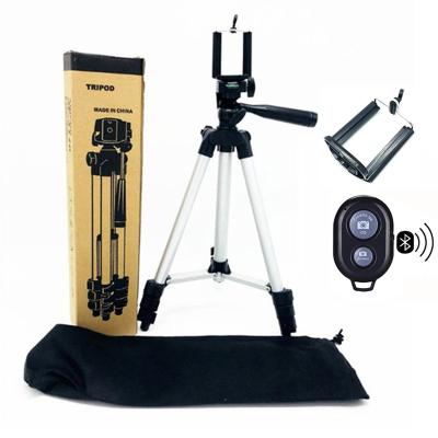 China Lightweight Lightweight Aluminum Selfie Tripod With Remote Control 4 in 1 Wholesale 42 Inch 1020 Mm Aluminum For Smartphone Camera for sale