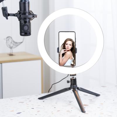 China Tiktok Ring Light With Stand 12 Inch Led Ring Light With Desktop Tripod Stand Cell Phone Holder For Photographic Lighting 30Cm Led Ring Light for sale