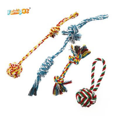 China 2021 Viable Be Widely Known High Quality Squeakers And Teeth Exercise Dog Silk Rope Toys for sale