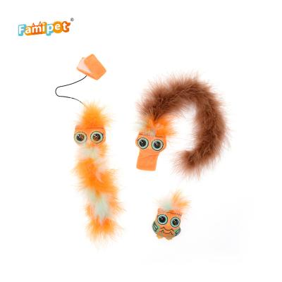 China Unique Design Owl Shape Reliable Quality Polyester Cat Toy Hot Sale Viable for sale