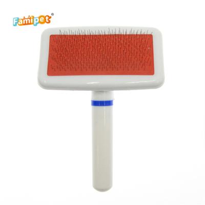 China Well Designed Viable Cat Brush Slicker Pet Grooming Dog Brush Sweep Throw Grooming Tools Accessories For Cats for sale