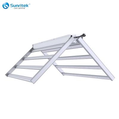 China Seed Starting Best LED Grow Light Spider Bar Sunritek 660W 2.8umol/J MG8 Foldable IP 65 To Replace 1000W HPS Lamp SE 7000 For Indoor Farmhouse for sale