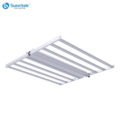 China Seed Starting Sunritek 660W MG8 LED Commercial Planting Spider Grow 8 Bars 5 Years Warranty Samsung LM301 Pro Replacement 1700e Led Grow Lights for sale