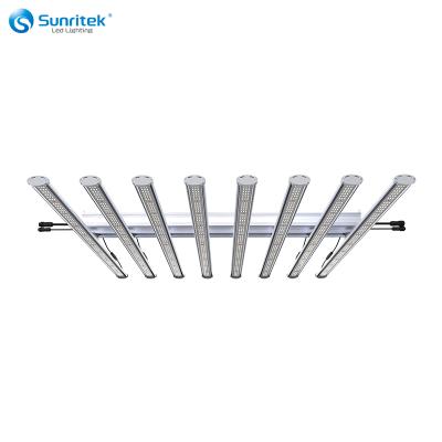 China Seed Starting 670W LED Grow Light With 8 Bars For Medicinal Plants for sale