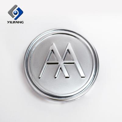 China Custom Car Branded Body Sticker Maker 3D Badge ABS Plastic Auto Logo Chrome Car Badge Auto Emblem for sale