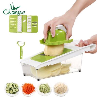 China Viable Amazon 5 in 1 Vegetable Fast Cleaver from Chopper Best Fruit And Vegetable for sale