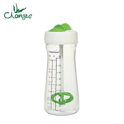 China Viable Factory Price Hand Shake Salad Tools Mixer Salad Dressing Shaker Portable Shake Mixing Cup Salad Dressing Stir Cup for sale