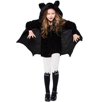 China High Quality Halloween Dress Factory Price Cosplay Bat Dress Halloween Costume Kids for sale