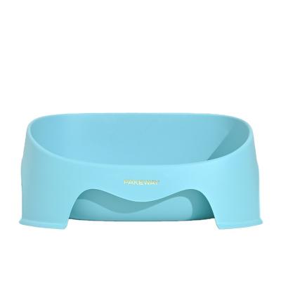 China PAKEWAY Viable Cat Litter Box Cat Toilet High Quality Plastic Cat Litter Tray Small for sale