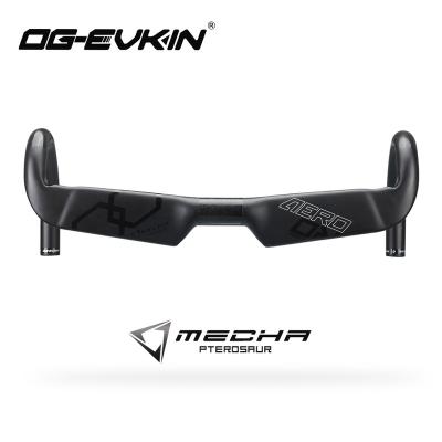 China Road Bikes OG-EVKIN HB-004 Carbon Fiber Handlebar 31.8MM 400/420/440MM DI2 ENV Bent Bar Road Handlebar Road Bike Bicycle Parts Packing for sale