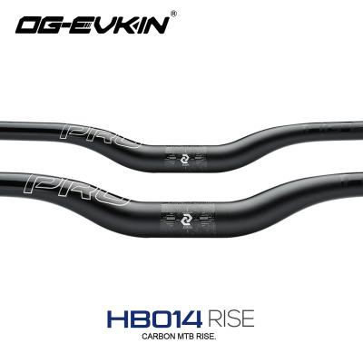 China OG-EVKIN HB-014 Mountain Bikes Riser Bar Mtb Carbon Handlebar UD Matte Handlebars For Bicycles Bike Mtb Bar for sale