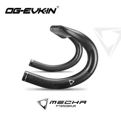 China Road Bikes OG-EVKIN HB-004 Carbon Fiber Handlebar 31.8MM 400/420/440MM DI2 ENV OVERHEAD Bent Bar Road Handlebar Road Bike Bicycle Drop Bar for sale