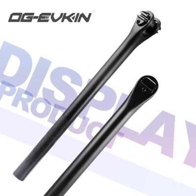 China Carbon Fiber OG-EVKIN SP-008/SP-009 Seatpost 27.2/31.6MM MTB or Road 400MM Tube Bicycle Parts Mountain Bike bicicleta Seatpost for sale