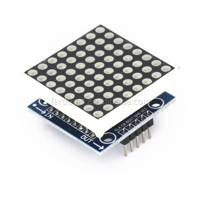 China MAX7219 8*8 Dot Matrix Module Microcontroller Module Display Electronic Module Finished Products for sale