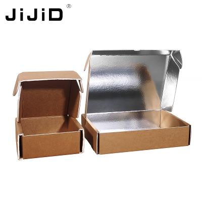 China JiJiD Aluminum Foil Insulation Box Shipping Carton Insulation Cakes and Disposable Cookie Boxes for sale