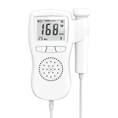 China Heart Rate Measuring Manufacturer New Cheap and Hot Sale Prenatal Fetal Heart Rate Monitoring Fetal Doppler Portable Handheld Ultrasound Doppler for sale