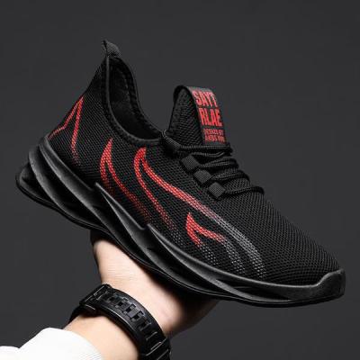 China 2021 New Styles Custom Logo Fashionable Men's Breathable Casual Shoes Sneakers For Men's Shoe for sale