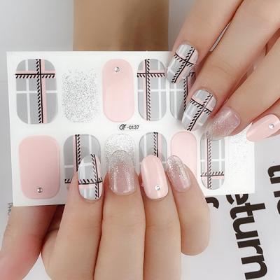 China Hot Selling Plastic Finger Nails Stickers Custom Friendly To Pregnant Women Factory Supply Direct Sticker For Nails for sale