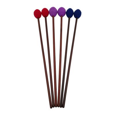 China Educational Marimba Mallets Toy JINGXUAN Wire Head Marimba Mallets Semi-Hard Sticks with Wooden Handle for Percussion Bell Glockenspiel for sale