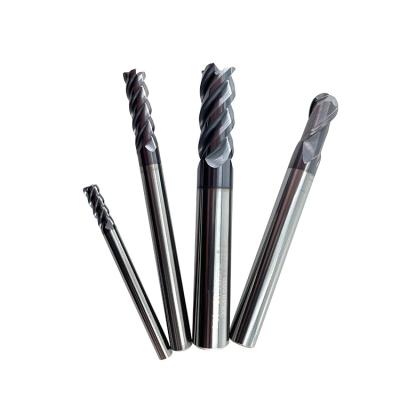 China Ghuring Ball Nose Endmill Sharpener Tungsten Cemented Carbide Steel End Mills for sale