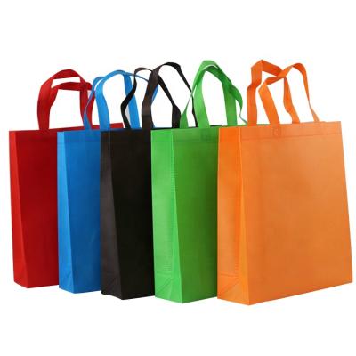 China Wholesale Reusable Bag Eco Tote Bags Custom Logo Printing Cheap Non Woven Reusable Shopping Bags for sale