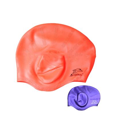 China High Quality Custom Made Hearing Protection Earmuff Swim Cap Silicone Caps for sale