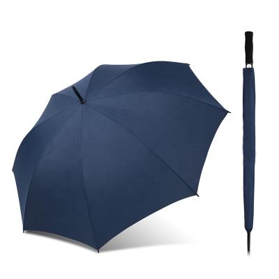 China 27 Inch Promotional Fiberglass Golf Umbrella Minimalist Custom Printed With Your Logo for sale