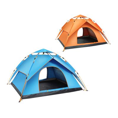 China Waterpoof automatic automatic thickened camping tents for family 2-4 people instant opening outdoor camping tent for sale