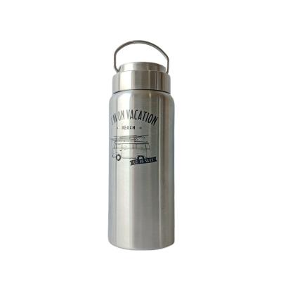 China Double Wall Stainless Steel Bottle Sustainable Vacuum Bottle Insulated 18oz Double Wall Stainless Steel Vacuum Bottle for sale