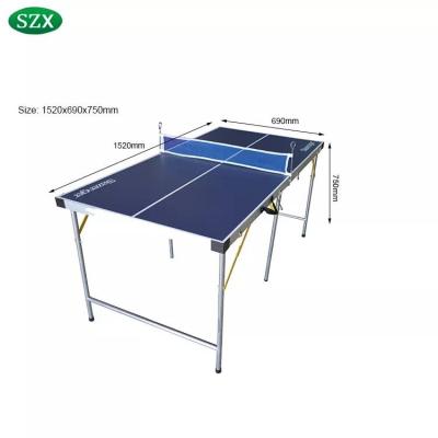 China Table tennis table sports foldable dawei luxury ping pong table tennis table double pop up ping pong 25mm dhs table tennis table beer stink for sale