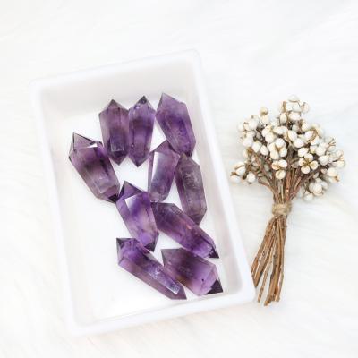 China China Best Selling Rock Healing Stones Natural Quartz Crystal Gravel Gemstone Amethyst Smoky Point For Holiday Decoration for sale