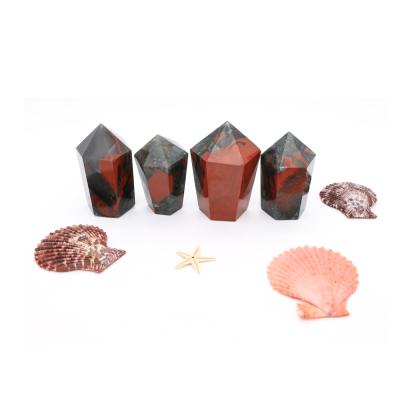 China China New Arrival Magic Wands Points Bulk Natural Point Crystal Point Dragon Blood Stone Quartz With Cheap Price for sale