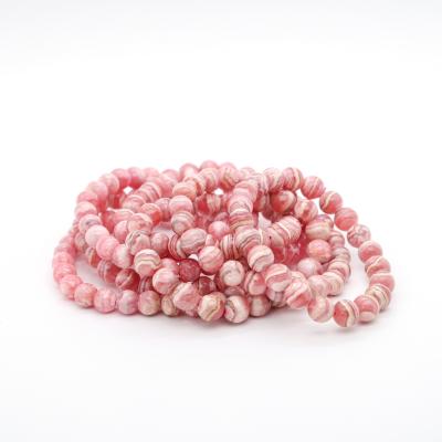 China Wholesale Fresh High Quality Crystal Bangles Natural Gemstone Rhodochrosite Bracelets For Ornaments for sale