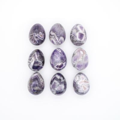 China China Amethyst Jade Quartz Crystal Polished Dream for Wholesale Natural Healing Stone Egg Palm Purple Rocksrockstore Home Decor for sale