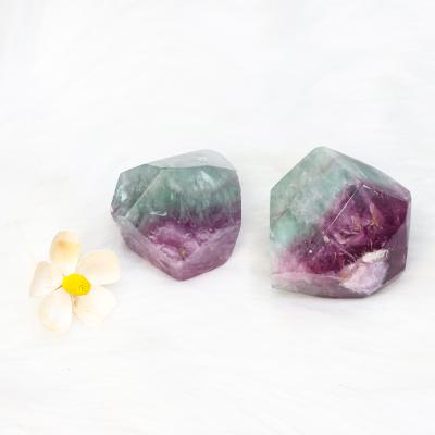 China Wholesale Brand New Watermelon Natural Fluorite Gemstone Quartz Stones Healing Europe Crystals Free Form For Holiday Decoration for sale