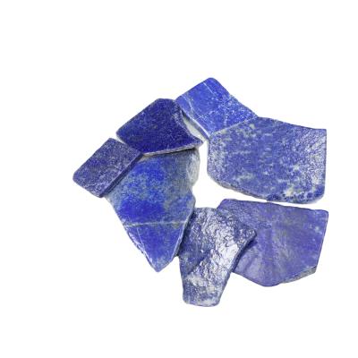 China Europe in common natural lapis lazuli slabs of Slice Stones Crystal Gravel Healing Bulk Wholesale for home decoration for sale