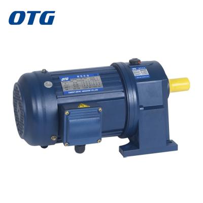 China High Torque Industry Machinery And Motor Equipments Best Selling Speed ​​750w / Ratio 220~1800 Single Phase Small Gearbox Aluminum Motor for sale