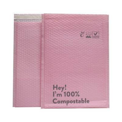 China Shock Resistance Wholesale Free Sample Delivery Biodegradable Kraft Bubble Mailer Padded Envelope for sale