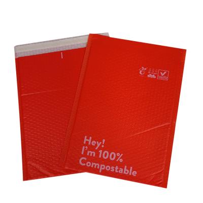 China Shock Resistance ECO Friendly Custom Red Bubble Mailers Bubble for  Padded Envelope Shipping Packaging for sale