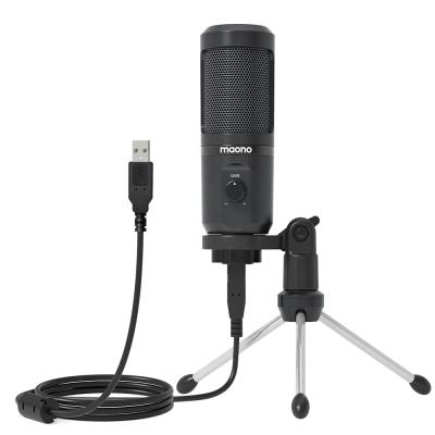 China Portable Metal Podcast Microphone With Tripod Microphone Stand For Broadcasting Recording Microphone for sale