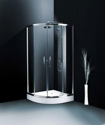 China 6mm Modern Tempered Glass Corner Shower Cubicle Sliding Shower Door Corner Walk In for sale